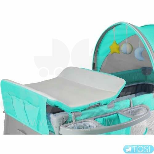 Music Rocking mode Mosquito Baby Bed Lionelo Sven Plus Beige Baby changing 