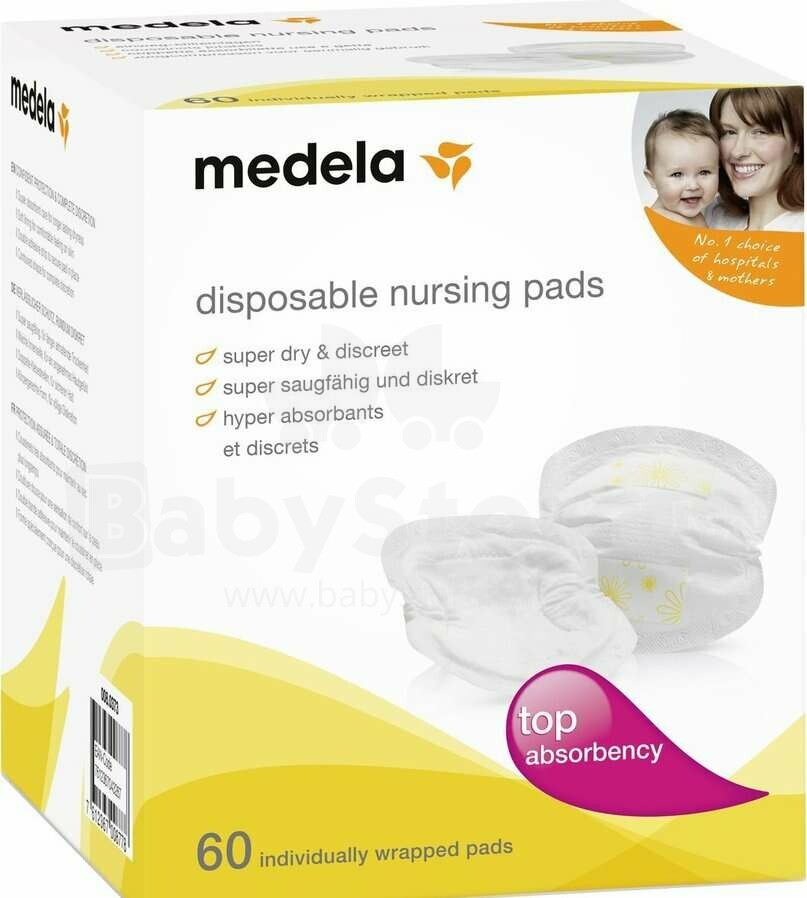Medela Nursing Pads Art.008.0374 - Catalog / Pregnancy & Nursing / Care &  Hygiene /  - Kids online store