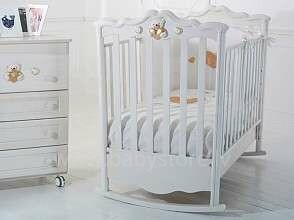 Baby Expert Romantico Bianca/Anticate Art.100747  Eksklusiivne voodi