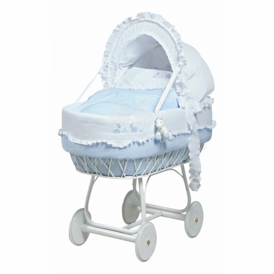 Picci Milky Light Blue Art.101085 Эксклюзивная люлька для новорожденных