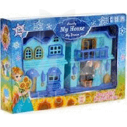 Shantoi My House Set Art.BS866-2F Детский кукольный домик со звуком и светом