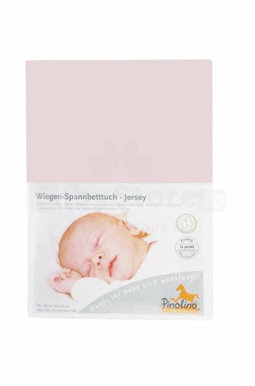 Pinolino Jersey Pink  Art.540002-7 leht kummist 60x120/140x70sm