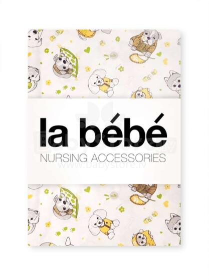 La Bebe™ Cotton 70x140 Art.101694 Funny Dogs Fitted Sheets 140x70