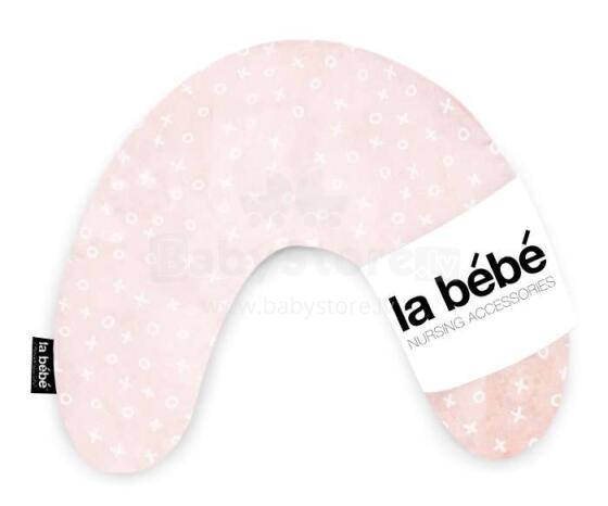 La Bebe™ Mimi Nursing Cotton Pillow Art.101710 TripsTrapsTrull roosa reisipadi suurusega 19 x 46cm
