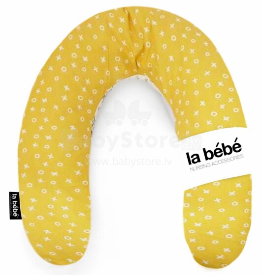 La Bebe™ Rich Maternity Pillow Art. 101733 TicTacToe 30x104 cm