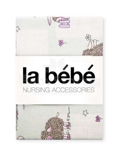 La Bebe™ Cotton 75х100 Art.101754 Sheeps Bērnu kokvilnas virspalags 75х100cm