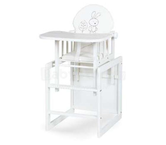 Klups Agnieszka III De Luxe Rabbit ecru/white