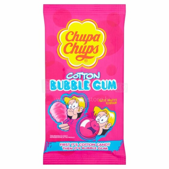 Chupa Chups Bubble Gum Art.500-00450  Жевательная резинка,11 гр(Чупа Чупс)