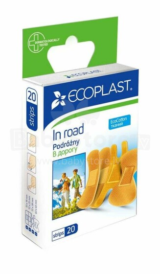 Ecoplast In Road Art.0096400  Пластырь для детей и всей семьи, 20шт.