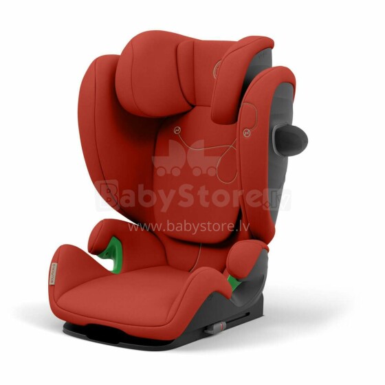 Cybex Solution G i-Fix car seat 100-150cm, Hibiscus Red (15-50kg)