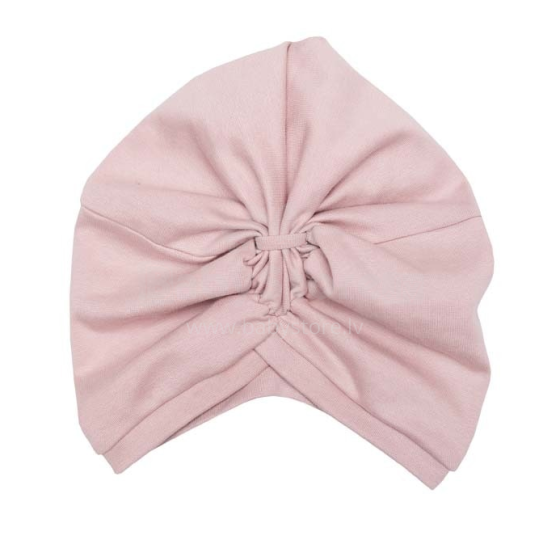 Wooly Organic Turban Hat  Art.102412 Dusty Pink  Шапочка для малышей 100% органический хлопок