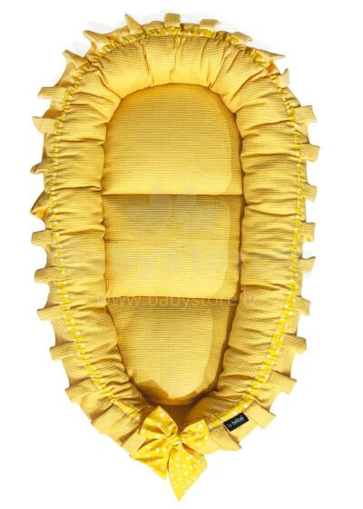 La Bebe™ Babynest Art.103004 Yellow Lemon