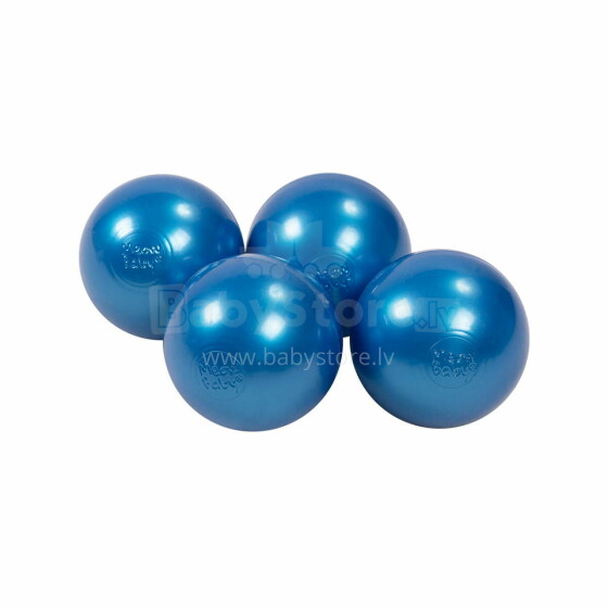 Meow Extra Balls  Art.104237 Blue Pearl  Мячики для сухого бассейна  Ø 7 cm, 50 шт.