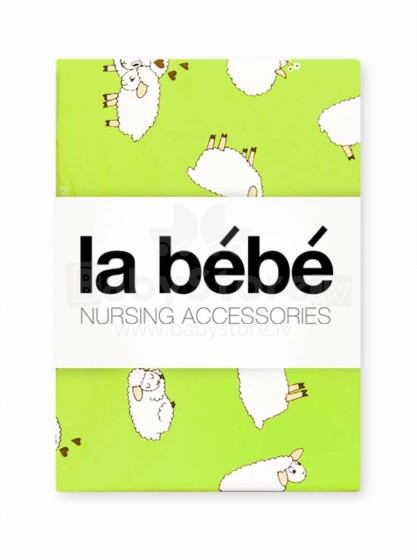 La Bebe™ Set 100x140/40x60 Art.104734 Sheeps Комплект детского постельного белья из 2х частей 100x140cm.40x60cm