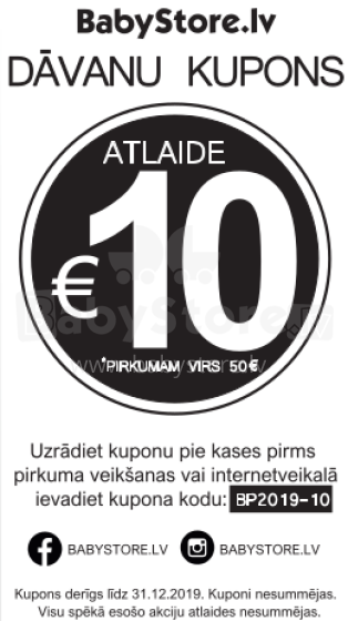 Dāvanu kupons 10 EUR BP2018-10