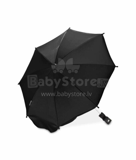 Caretero Sun Umbrella Art.105598 Black Универсальный зонт от дождя для коляски