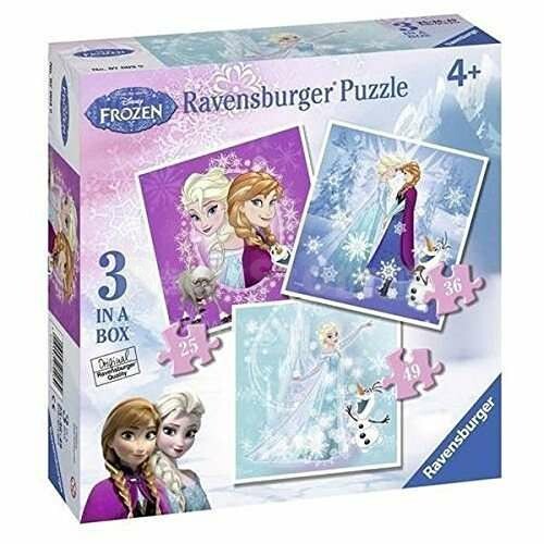 Ravensburger Puzzle Frozen Art.R07003 puzzles 3in1