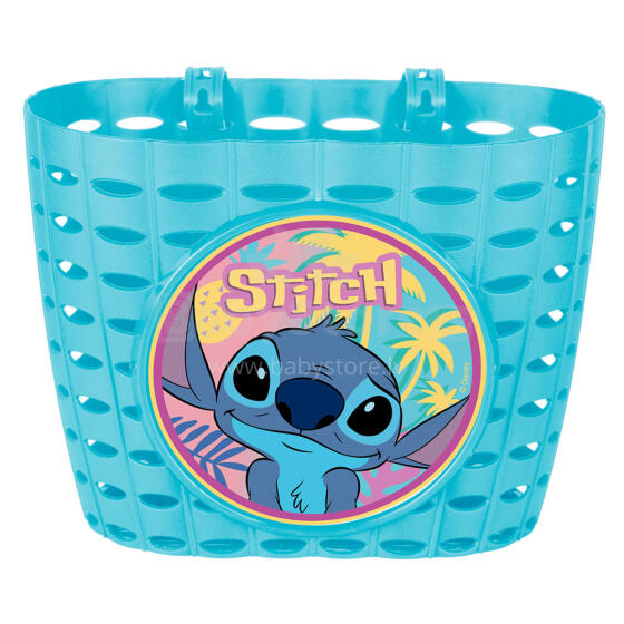 Disney Stitch Art.59298 Laste jalgrattakorv kinnitusdetailidega