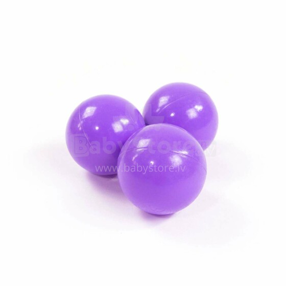 Meow Extra Balls  Art.107919 Violet Мячики для сухого бассейна  Ø 7 cm, 50 шт.