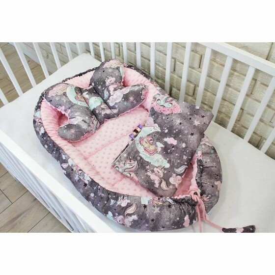 La bebe™ Babynest Set  Art.109009  Комплект гнездышко – кокон,одеялко,подушка