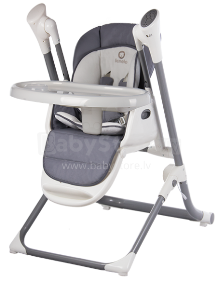 Lionelo Niles Art.109396 Grey 2in1 muusikaga toolid