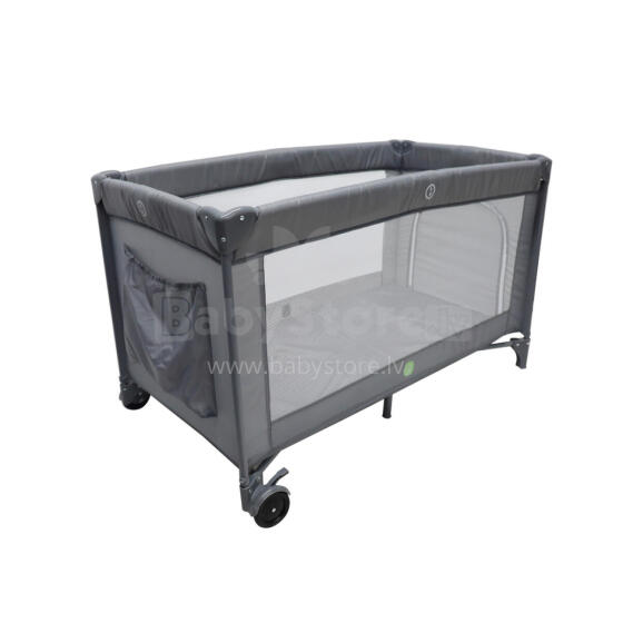 Bebe Basic Travel Cot Art.KX2973 Grey  Reisivoodi