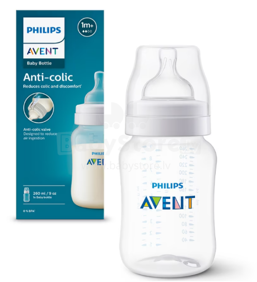 Philips AVENT Anti-Colic AirFree SCY 103/01 1m+ 260ml