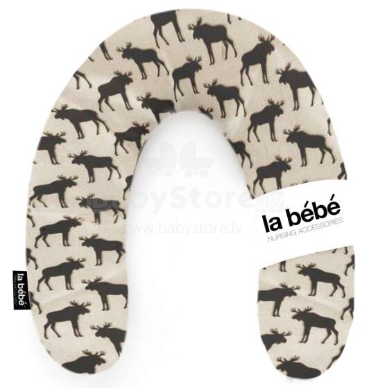 La Bebe™ Rich Cotton Nursing Maternity Pillow Memory Foam Art.111244 Imetamis, magamispadi