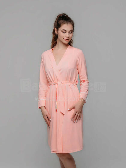 Mamin Dom La Rose  Art.25314 Puuvillane hommikumantel rasedatele naistele