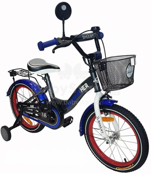 Schumacher Kid Smart Art.112710 Blue   Детский велосипед c надувными колёсами 20'
