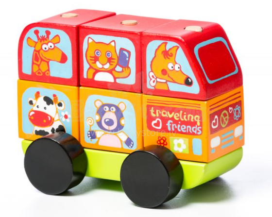 Cubika Art.LM-10  Masin CUBIKA Naljakas loomad LM-10