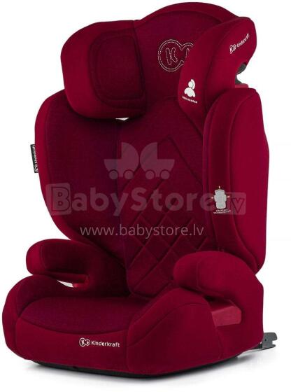 KinderKraft Xpand Isofix Red Art.KKFXPANRED0000 turvatool (15-36 kg)