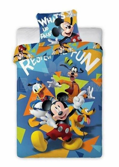 Faro Tekstylia Disney Bedding  Art.075   Хлопковое постельное белье  140x200см