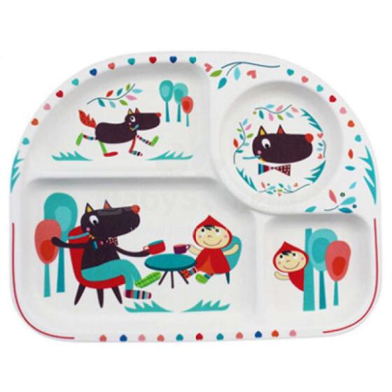 Ebulobo Wolf  Art.E25012 Plaat bambusharudega