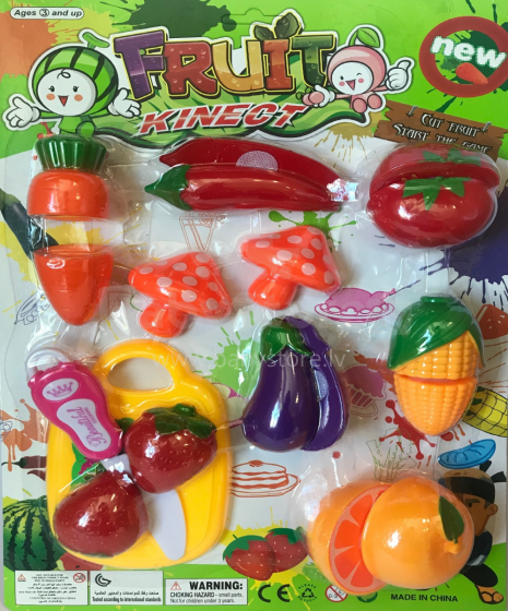BebeBee Fruit Art.500284 Laste mängude puuviljad