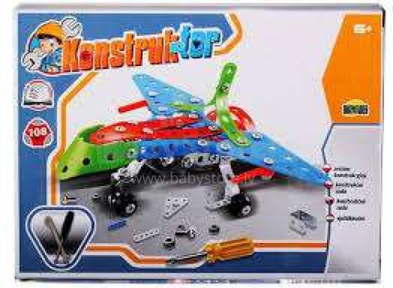 BebeBee Airplanes Art.500224 Metallkonstruktor