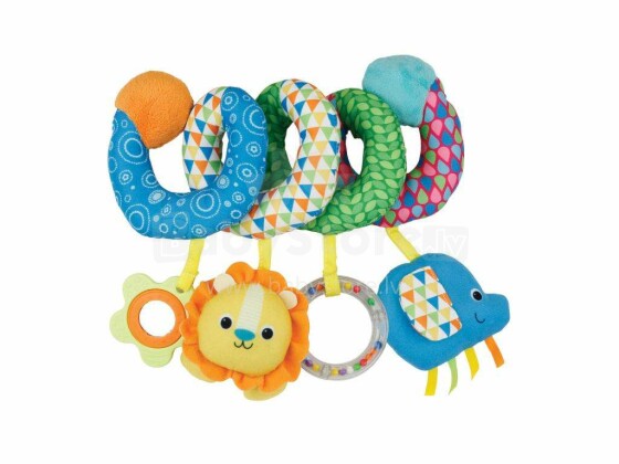 WinFun Spiral Toy Art.194 Mänguspiraal lapsevankritele, hällidele ja turvatoolidele