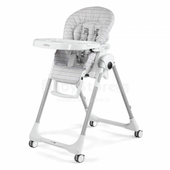 Peg Perego'21 Prima Pappa Linear Grey Art.IH01000000RIG56  Kõrgtool