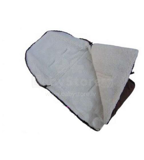 Wool Winter sleeping bag Art.116731  Graphite  beebi lambavari magamiskott