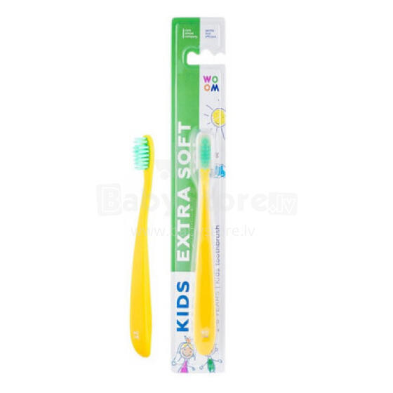 Woom Kids Extra Soft Art.116749 Laste eriti pehme hambahari (vanuses 2–6)