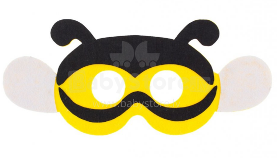 BebeBee Bee Art.500418 Yellow  Vildist karnevalimask