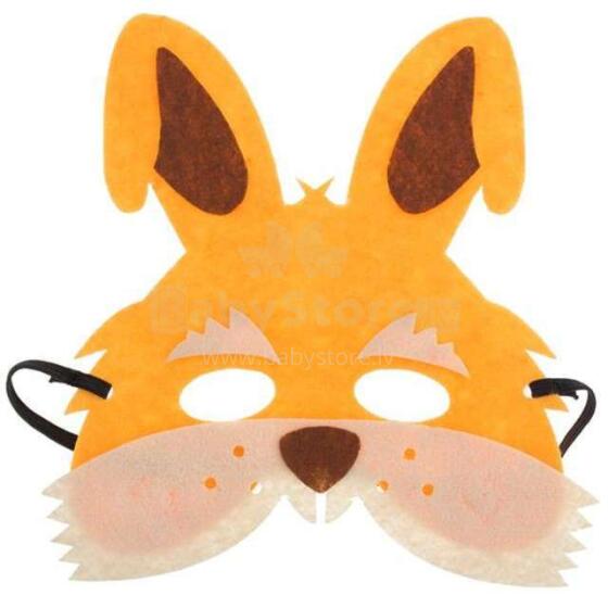 BebeBee Rabbit Art.500421 Orange  Vildist karnevalimask