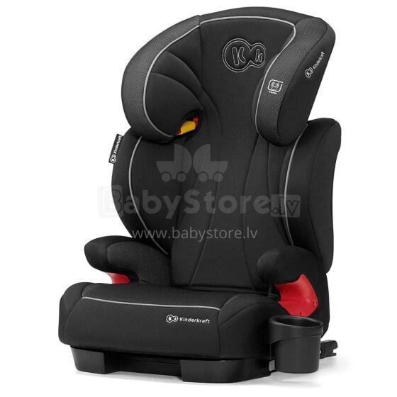 KinderKraft'20 Unity Isofix Art.KKFUNITBLK0000 Black   turvatool (15-36 kg)
