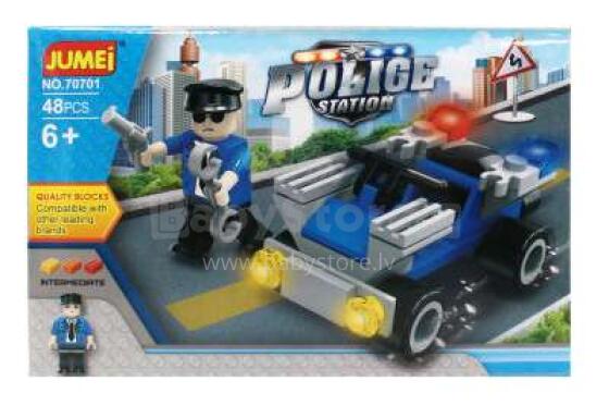 Jumei City Police  Art.N-419  Konstruktor, 48 last