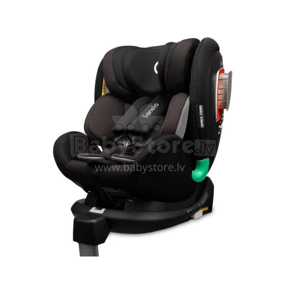 Lionelo Antoon Plus I-Size 360 Art.117899 Black Onyx Pöörlev 360º turvatool, 0-18kg