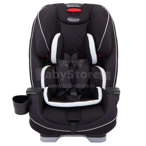 Graco'20 Slimfit XL Art.8AE998BLCEU Black   Turvatool 0-36kg