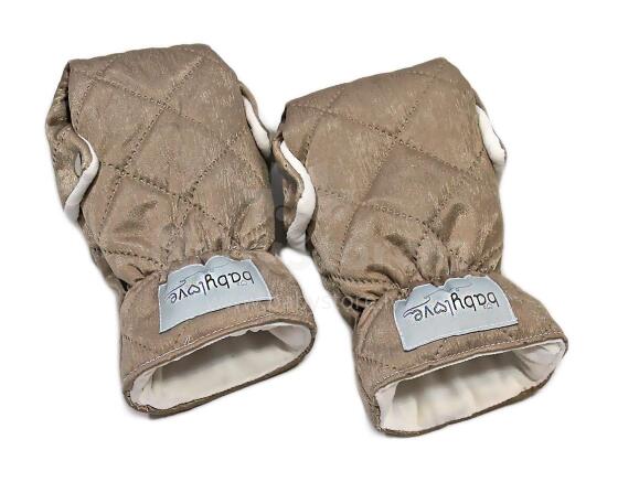 Babylove Footmuff  Velvet Art.118246 Beige Soe sidur kätele