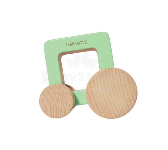 Lullalove Oda Wooden Car Art.118738  Laste puidust auto