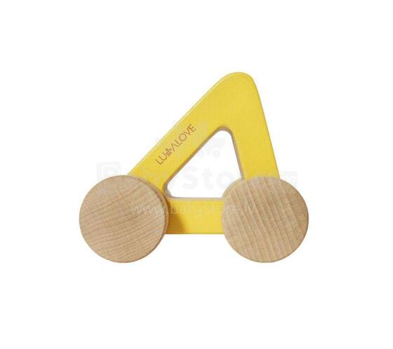 Lullalove Oda Wooden Car Art.118739  Laste puidust auto