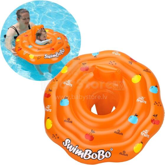 Swimbobo Inflatable Baby Swim Ring Art.118996 ujuda ringi ujumiseks 12-24 kuud